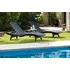 Juego De Reposeras Y Mesa Gris Pacific Sun Keter