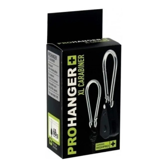 Poleas Xl Carabiner Resistencia 68 Kg  Garden Highpro Indoor