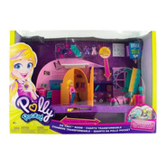 Polly Pocket Cuarto Transformable Con Accesorios Mattel