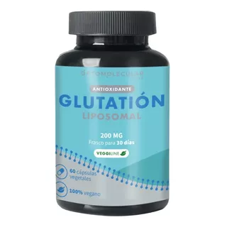 Glutatión Liposomal 200 Mg - 60 Cáps - Ortomolecular Chile