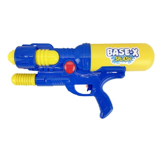 Super Pistola De Agua Base-x Splash Doble Tiro Sebigus