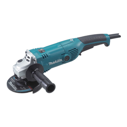 Miniesmeriladora angular Makita GA5021C de 50 Hz/60 Hz color turquesa 1450 W 120 V + accesorio