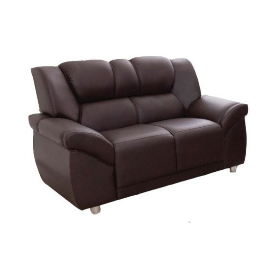 Sillon 2 Cuerpos Sofa Living Córdoba Pu  Marrón