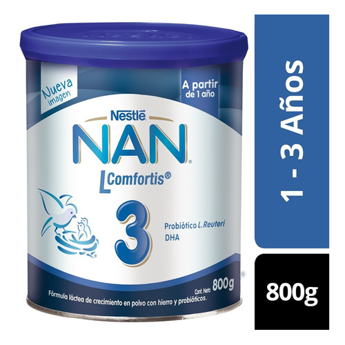 Leche Nan 3 L Comfortis 800gr