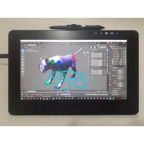 Mesa digitalizadora Wacom Cintiq Pro 13 DTH-1320 preta Mesa digitalizadora Wacom Cintiq Pro 13 DTH-1320 preta