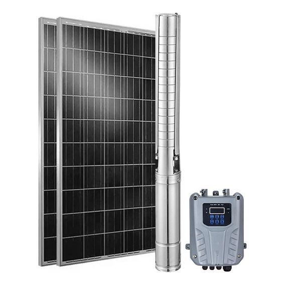 Combo Bomba Solar Ø 3 48v 60mts 4000lts/h +2paneles +control