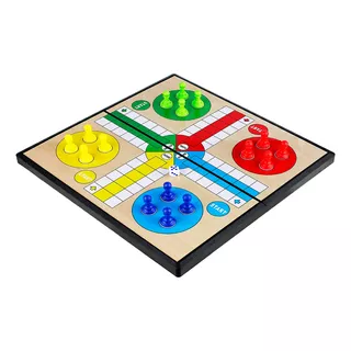 Ludo Magnetico Juego Mesa Clásico Educativo Tablero