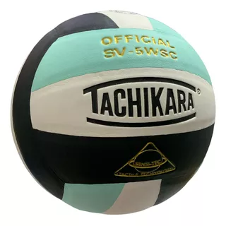 Balón De Voleibol Tachikara De Cuero Sintético Sv-5wsc