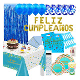 Globos, Platos, Vasos, Velas: Pack Completo Cotillón 