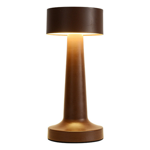Lámpara de mesa de bar retro, luz nocturna LED, estructura de café, decoración de habitación