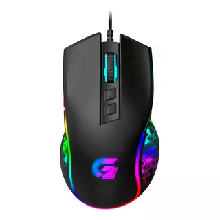 Mouse Gamer Rgb Fortrek Vickers W/ Soft
