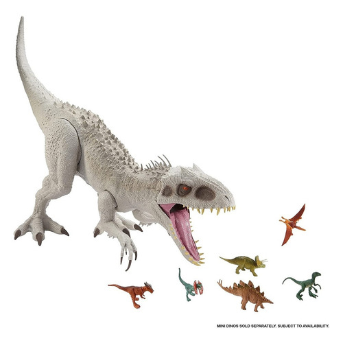 Figura de acción  Indominus Rex Camp Cretaceous GPH95 de Mattel Super Colossal