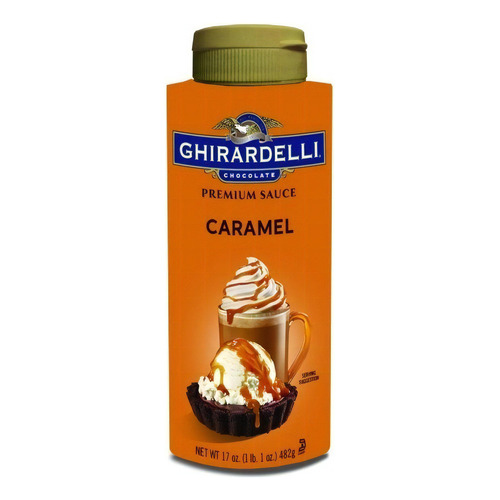 Salsa Premium Caramelo  Ghirardelli 482g Importado