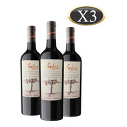 Vino Malbec Reserva Umbro X 3 Botellas De 750 Ml