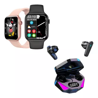 Combo Smart Watch I8 Pro Max + Auriculares X15 Pro Gamer