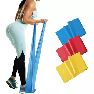 Set Juego Theraband Bandas Elasticas Ejercicio Teraband Kit 