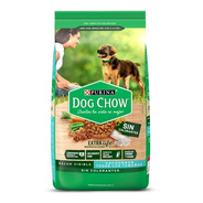 Alimento Dog Chow Salud Visible Sin Colorantes Para Perro Cachorro Todos Los Tamaños Sabor Mix En Bolsa De 21 kg