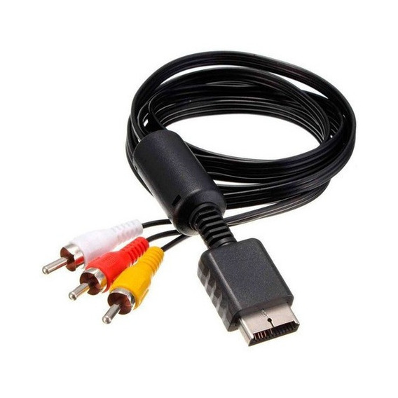 Cable Video Y Audio Para Ps2 | Ps3 | Av A Rca Conexion