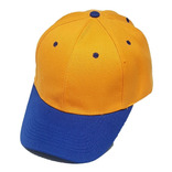 10 Gorras Acrilana Combinada Copa Visera.