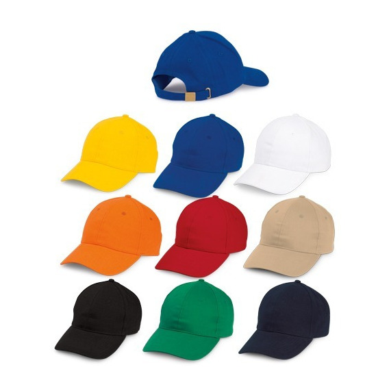 Gorra En Dril Publicitaria Con Cierre En Hebilla En Colores