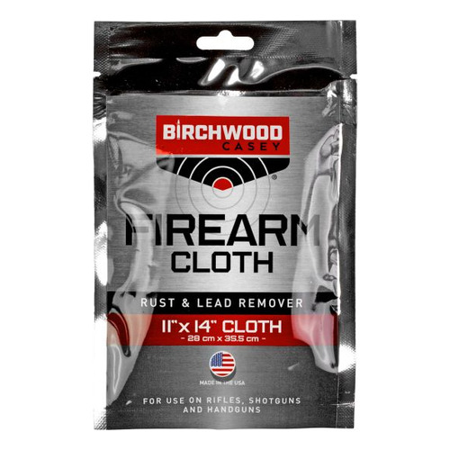 Birchwood Remover Oxido Y Plomo Firearm Cloth 11 X 14 Xt P
