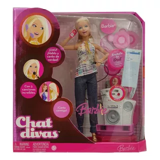 Barbie Chat Divas Canta Conmigo 2006 Mattel Sellada