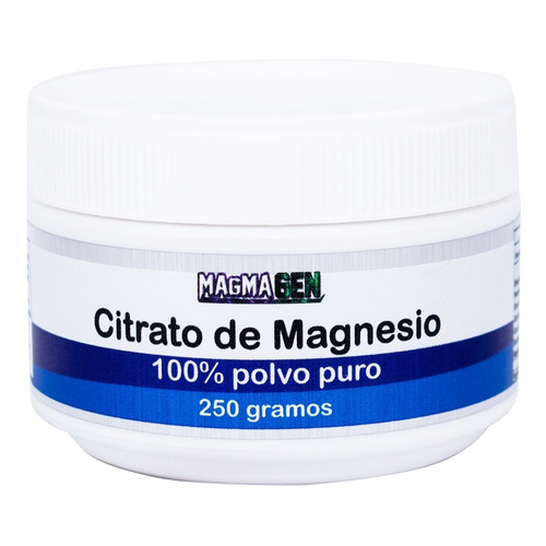 Citrato De Magnesio Polvo 250g Magmagen Sabor CARACTERISTICO