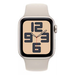 Apple Watch Se Gps + Celular (2da Gen)  Caja De Aluminio Blanco Estelar De 44 Mm  Correa Deportiva Blanco Estelar - S/m - Distribuidor Autorizado