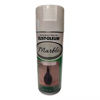 Spray Marmol Blanco X290gr Decorativo Para Uso Fondo Oscuro