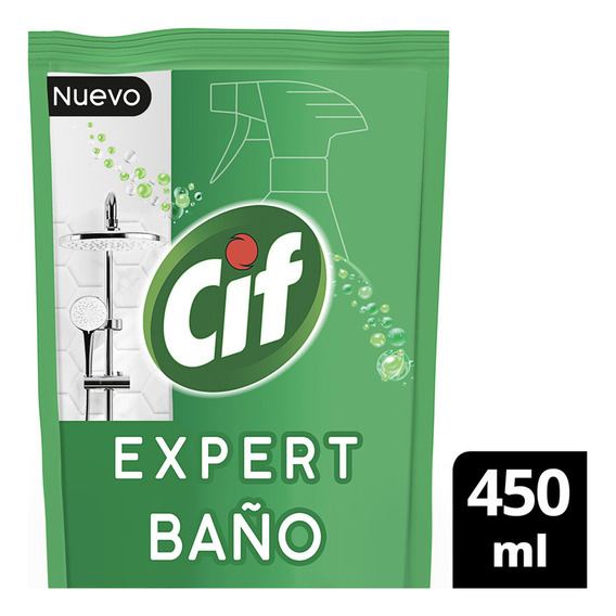 Repuesto Cif Limpiador Liquido Gatillo Baño 450ml Economico