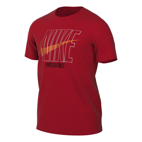 Playera De Nike Sporstwear Para Hombre Rojo