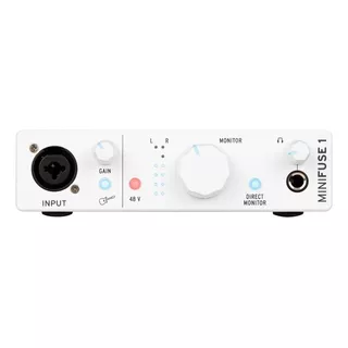 Arturia Minifuse 1 White Interface De Audio. Cor Branco