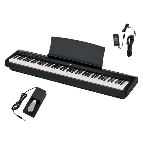 Piano digital Kawai Es110 de 88 teclas com peso preto Piano digital Kawai Es110 de 88 teclas com peso preto