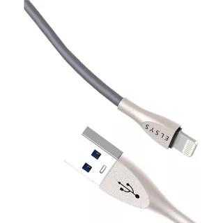 Cabo Lightning Dados Compatível Com iPhone E iPad Usb 1,2m Cor Cinza