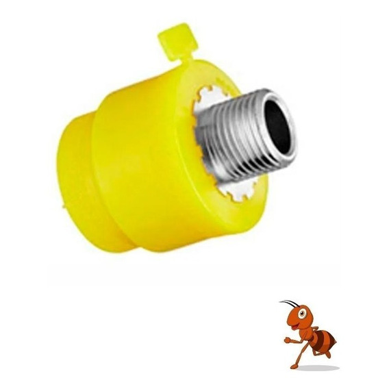 Cupla Inserto M 25mm X 3/4 Pulgadas Ips Vantec X 5unid