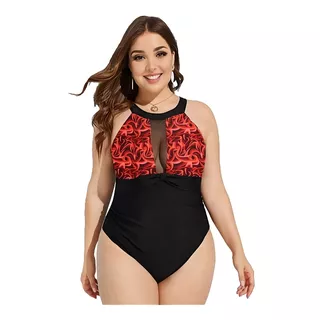 Traje De Baño Tallas Extras Grande Sexy Moldea Moda Mod-09