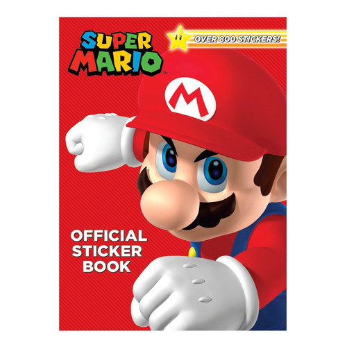 Super Mario Sticker Book: Super Mario, de Nintendo. Serie Nintendo Editorial Paäper Art, edición papel en inglés
