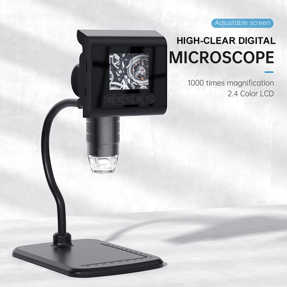 Pantalla De Microscopio, Luces Adecuadas, Microscopio De Alt