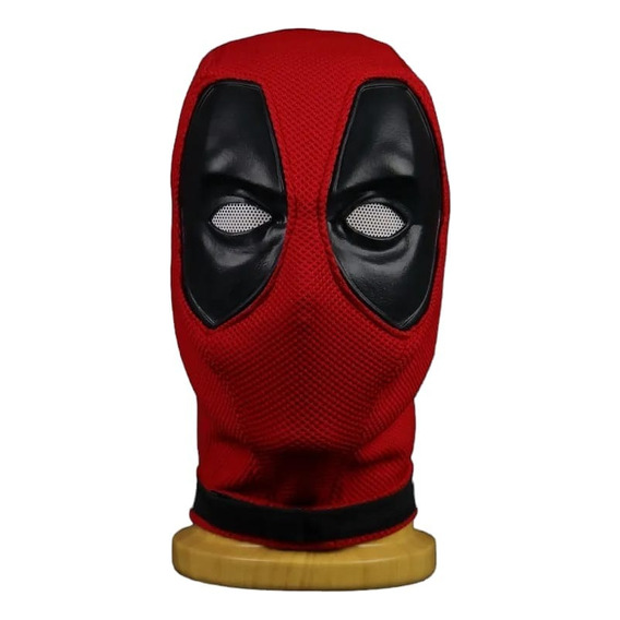 Mascara De Deadpool Malla De Nailon Ajustable