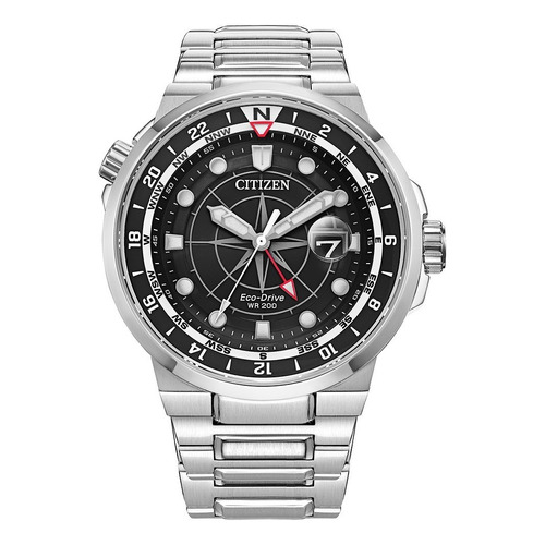 Reloj Citizen Eco Drive Bj7140-53e Black Diver Endeavor
