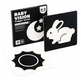 Tarjetas De Estimulación Visual En Blanco Y Negro Para Bebés