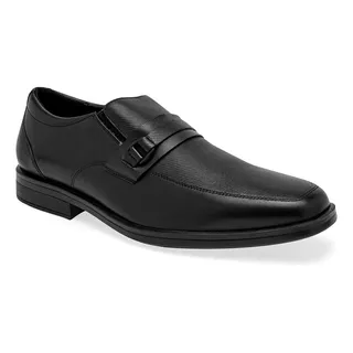 Zapato Vestir Flexi 407809 Color Negro Para Hombre Tx8