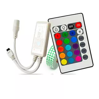 Controlador Wifi Para Tira Led, Serie Led O Reflector Led Compatible Alexa Y Google Home Audioritmico Y Varias Funciones