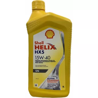 Aceite Shell 15w40 Mineral 1l
