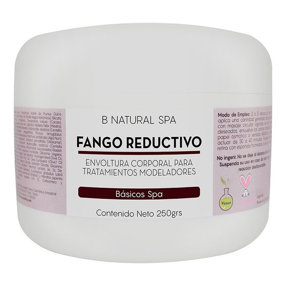 Fango Reductivo Mascarilla Corporal Modeladora Promo