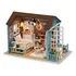 Tukiie Kit De Madera En Miniatura Para Casa De Muñecas Con M
