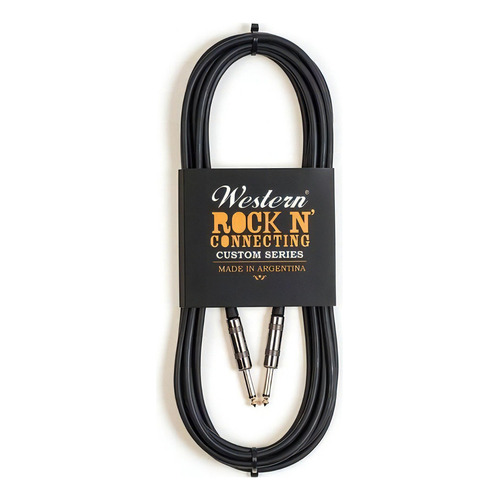 Cable Instrumento Guitarra Bajo Western 6mts Plug Plug