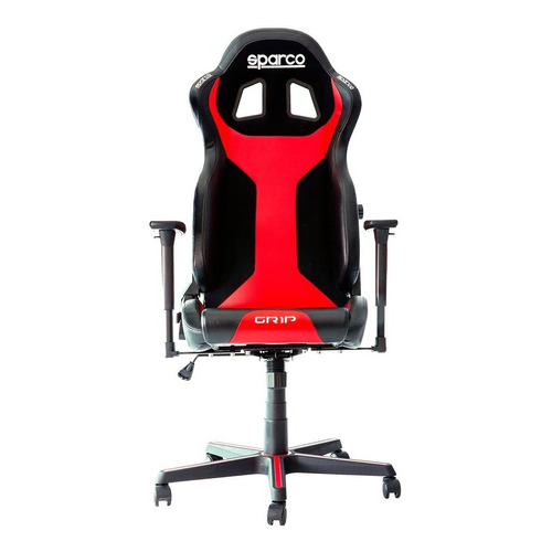 Silla Sparco Gaming Grip Sky Color Rojo