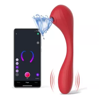 Clitoris Vibrador Usb Clitoris Pareja Masajeador Premium App Color Bordó