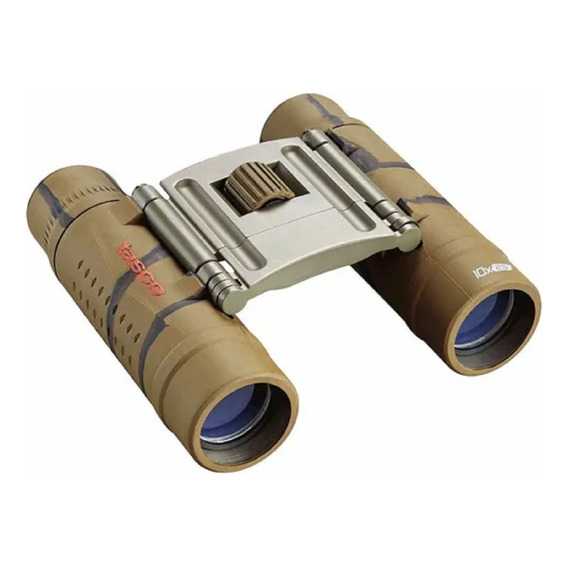 Binocular Tasco 10x25 New Essentials Green Roof Compacto Color Camuflado